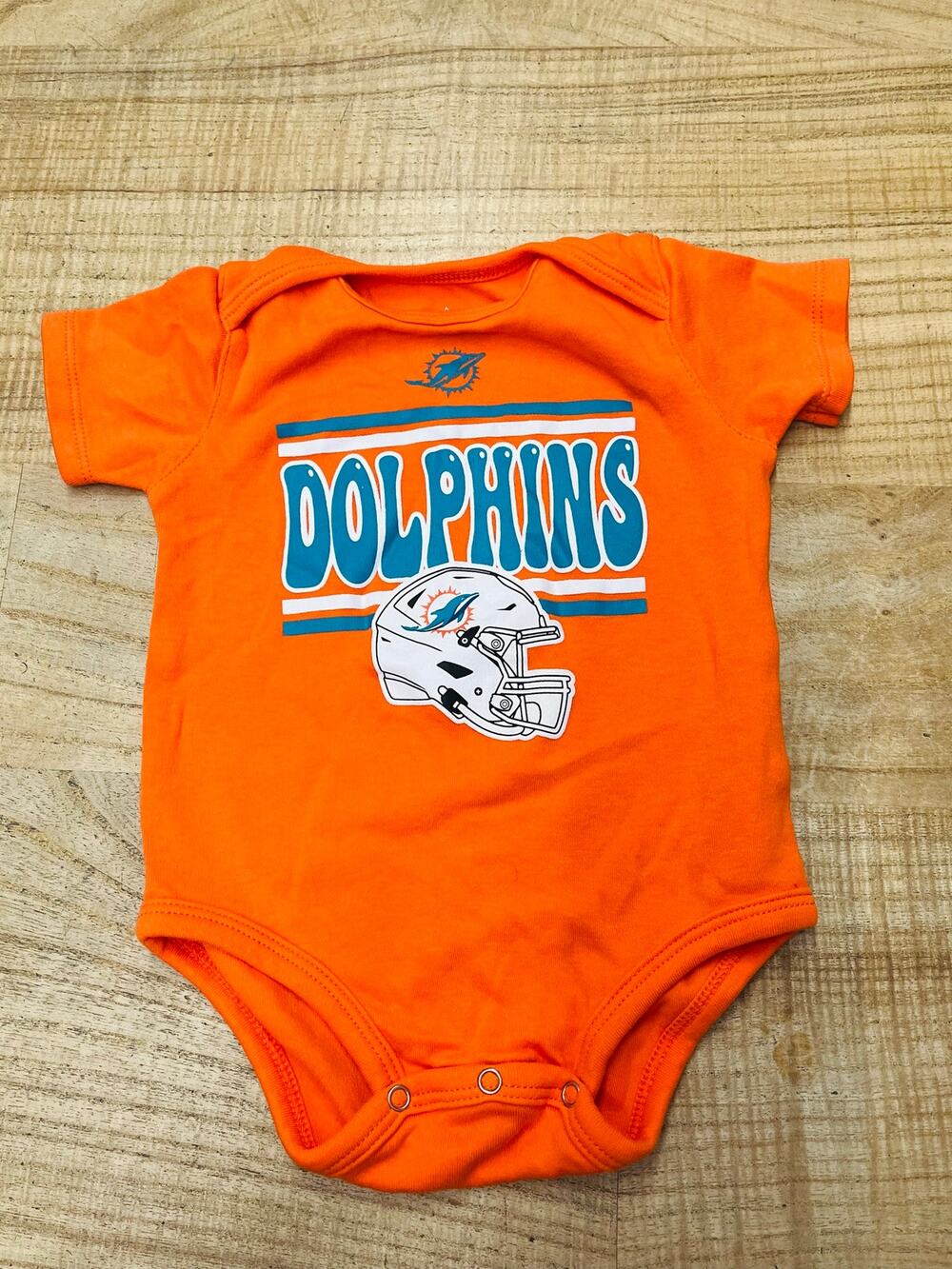 NFL Miami Dolphins Team Onesie size 12 months